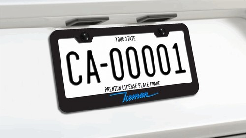 Iceman license plate - iceman,