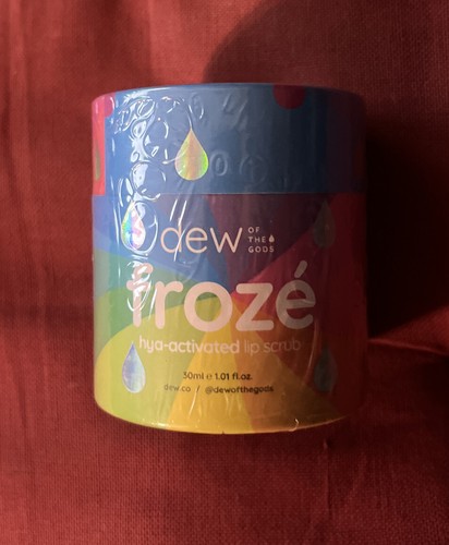 Dew the gods froze - -, "froze"