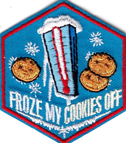 Froze cookies off iron - froze, on