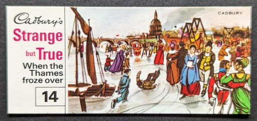 When the thames froze - when,