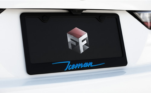Iceman license plate frame - iceman,