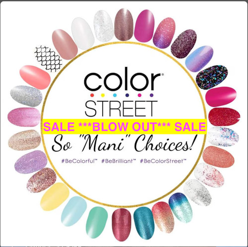 Blow out sale color street - blow,