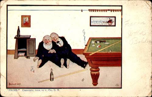 1904 bernhardt wall comic - wall,