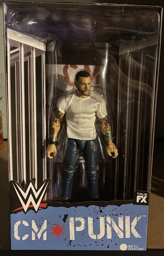 Mattel wwe punk elite - cm,